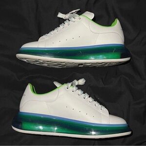 Alexander Mcqueens White Blue
